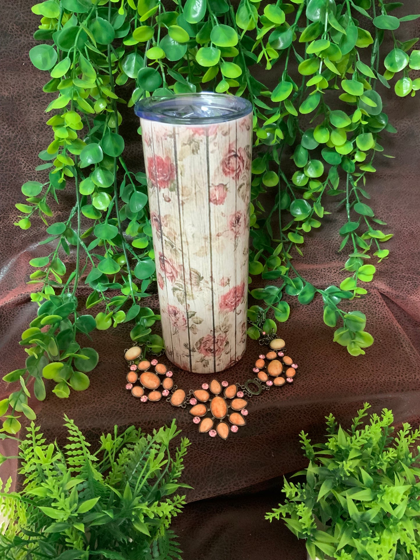 Wooden Rose Garden 20oz. Sublimation Tumbler